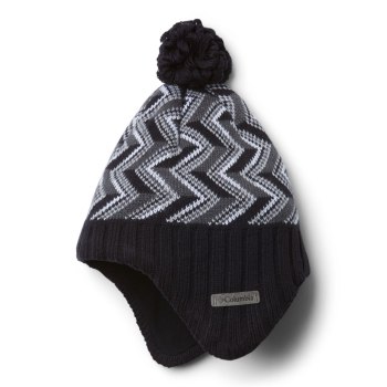 Columbia Šeširi Za Dječake - Winter Worn II Peruvian Crne | HVRY-81957